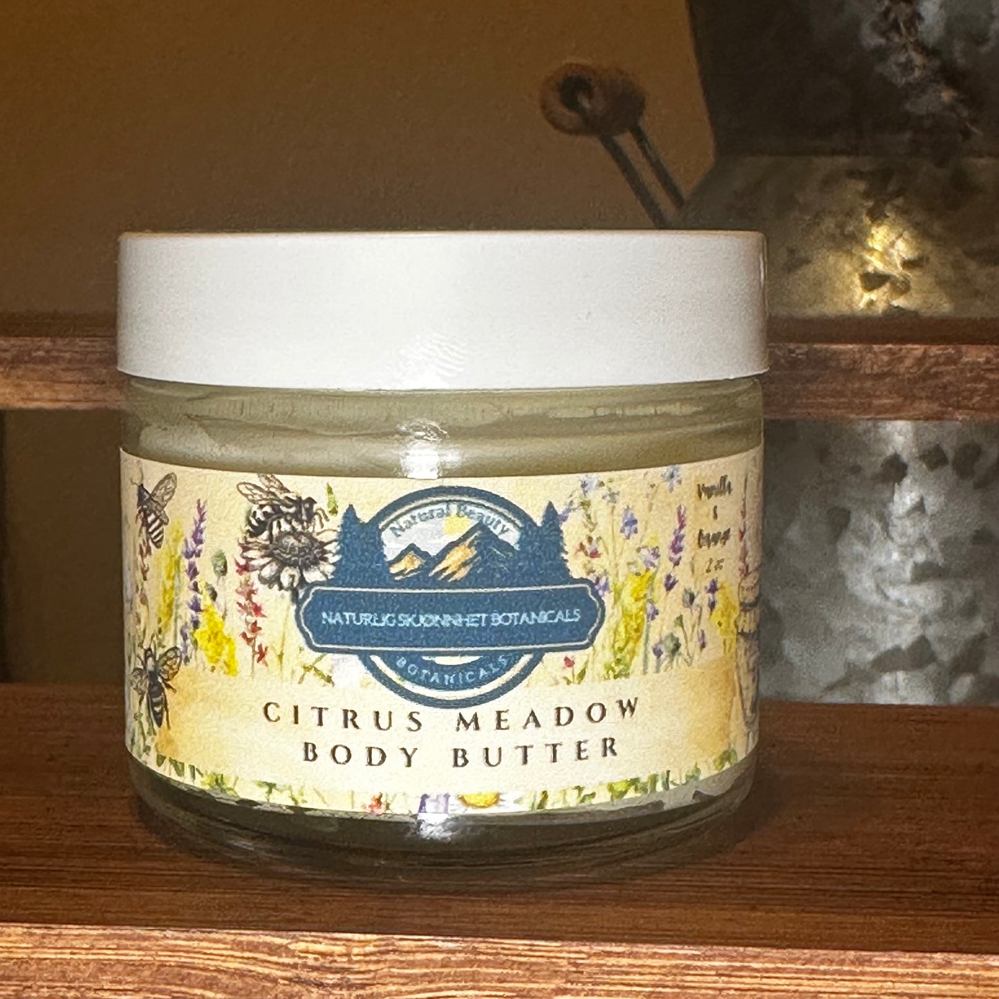 Front label close-up shot