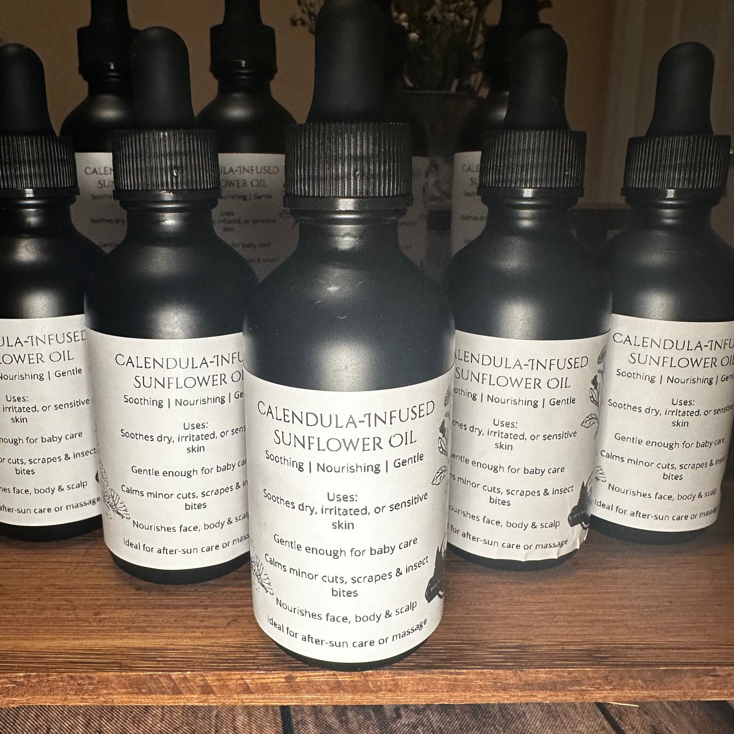 Calendula-Infused Sunflower Oil