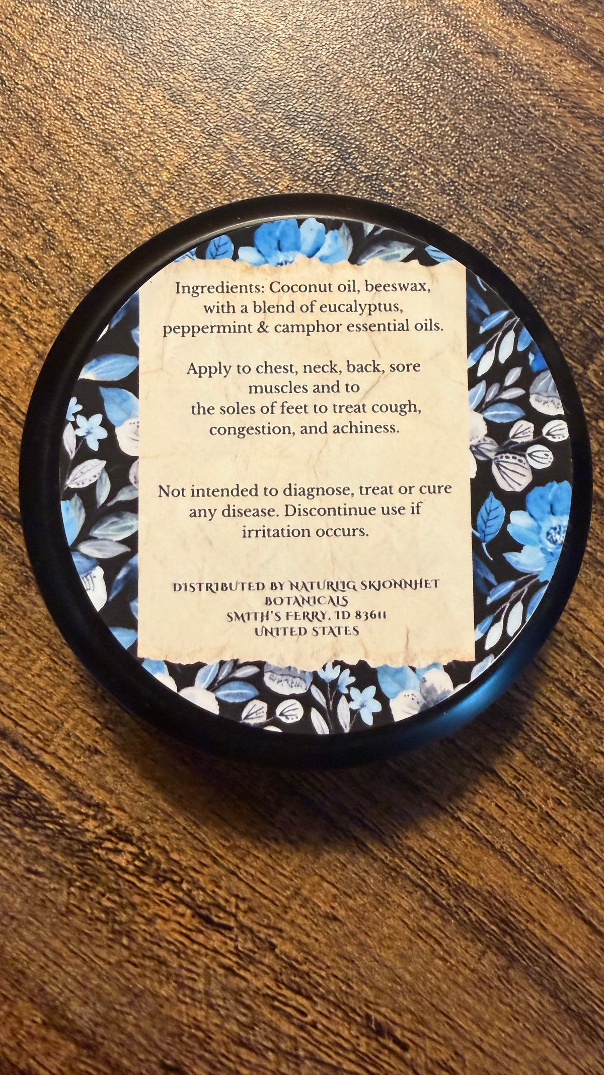 Alpine Botanical Vapor Rub