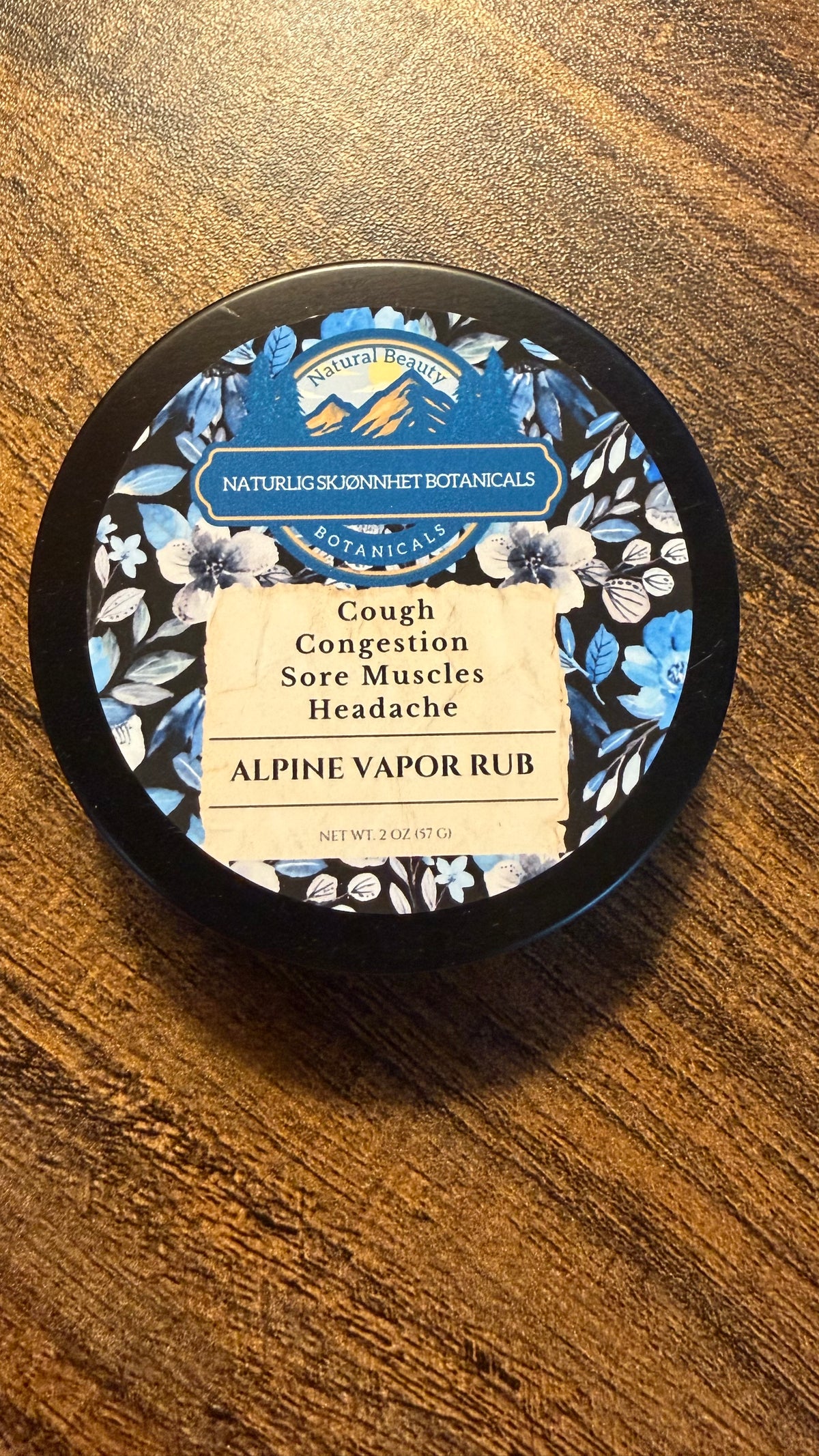 Alpine Botanical Vapor Rub